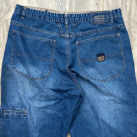 Vintage Y2K Marithé François Girbaud MFG Denim Jeans Size 38X30 - Picture 2 of 6